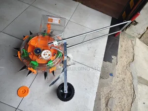 Seed Planter With Seed And Fertilizer Applicator,