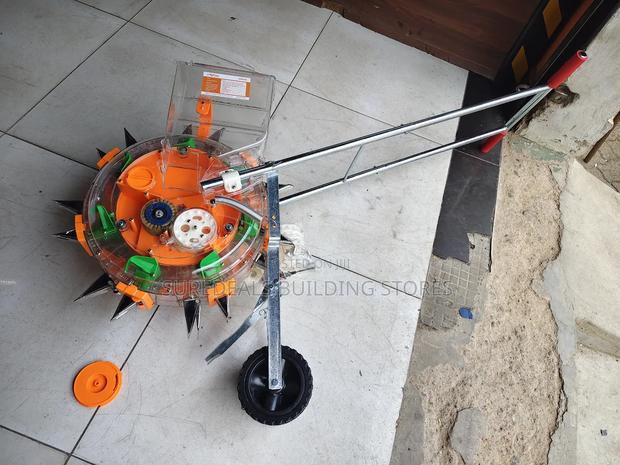 Seed Planter With Seed And Fertilizer Applicator, - main view