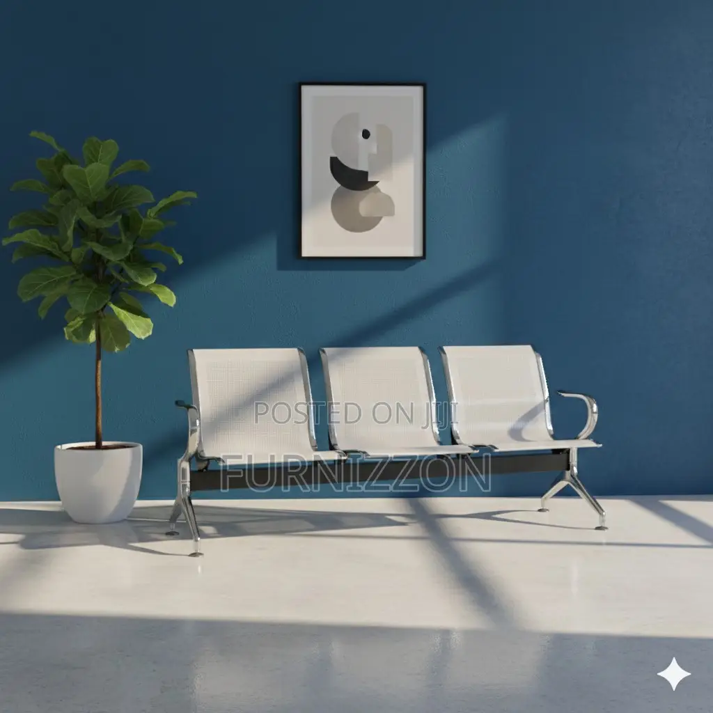 3 Seater Metal Waiting Chair