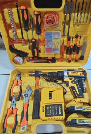 36v Cordless Dewalt Drill Toolset / Rechargeable Dewalt Drill - thumbnail 2