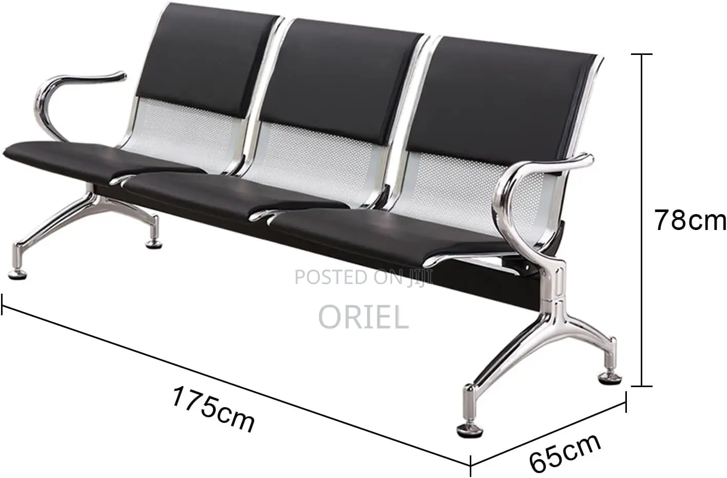 Benches; Comfortable Multi-Seat Reception Bench