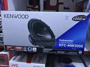 Kenwood KFC-Mw3000 1200watts 12 Inch Powerful Bass Subwoofer