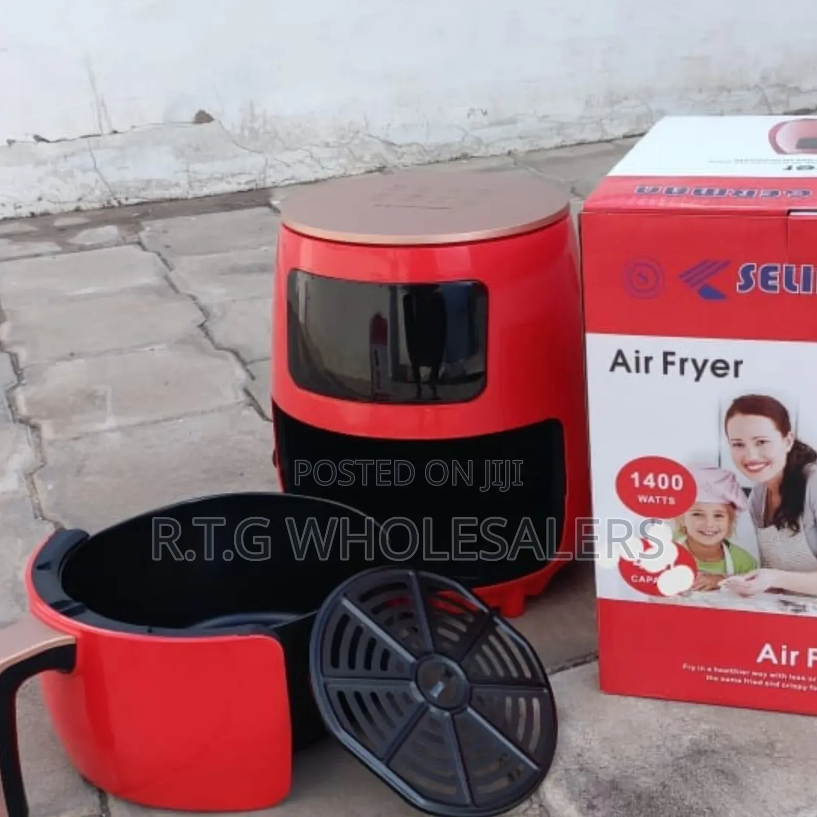 Selim German 8l Touch Screen Air Fryer – Oil-Free Cooking