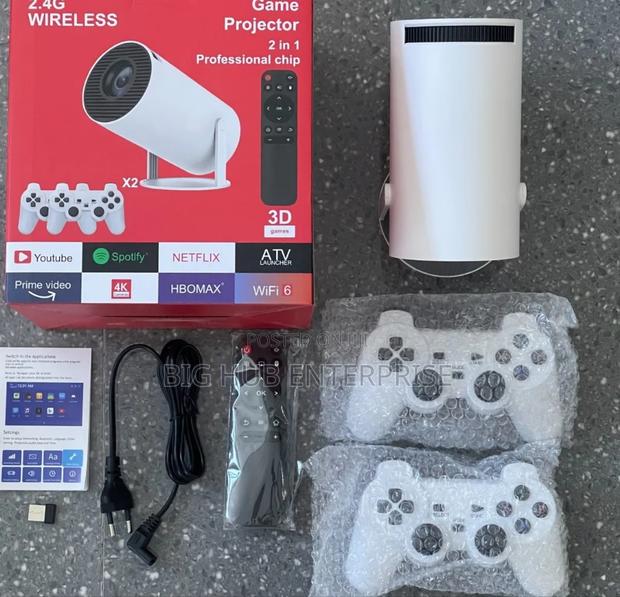 Hy300android 12 Portable Smart Wifi Gaming Projector - main view