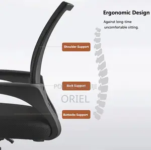 Office Chairs; Mesh Back Task Chair for Clerical Work