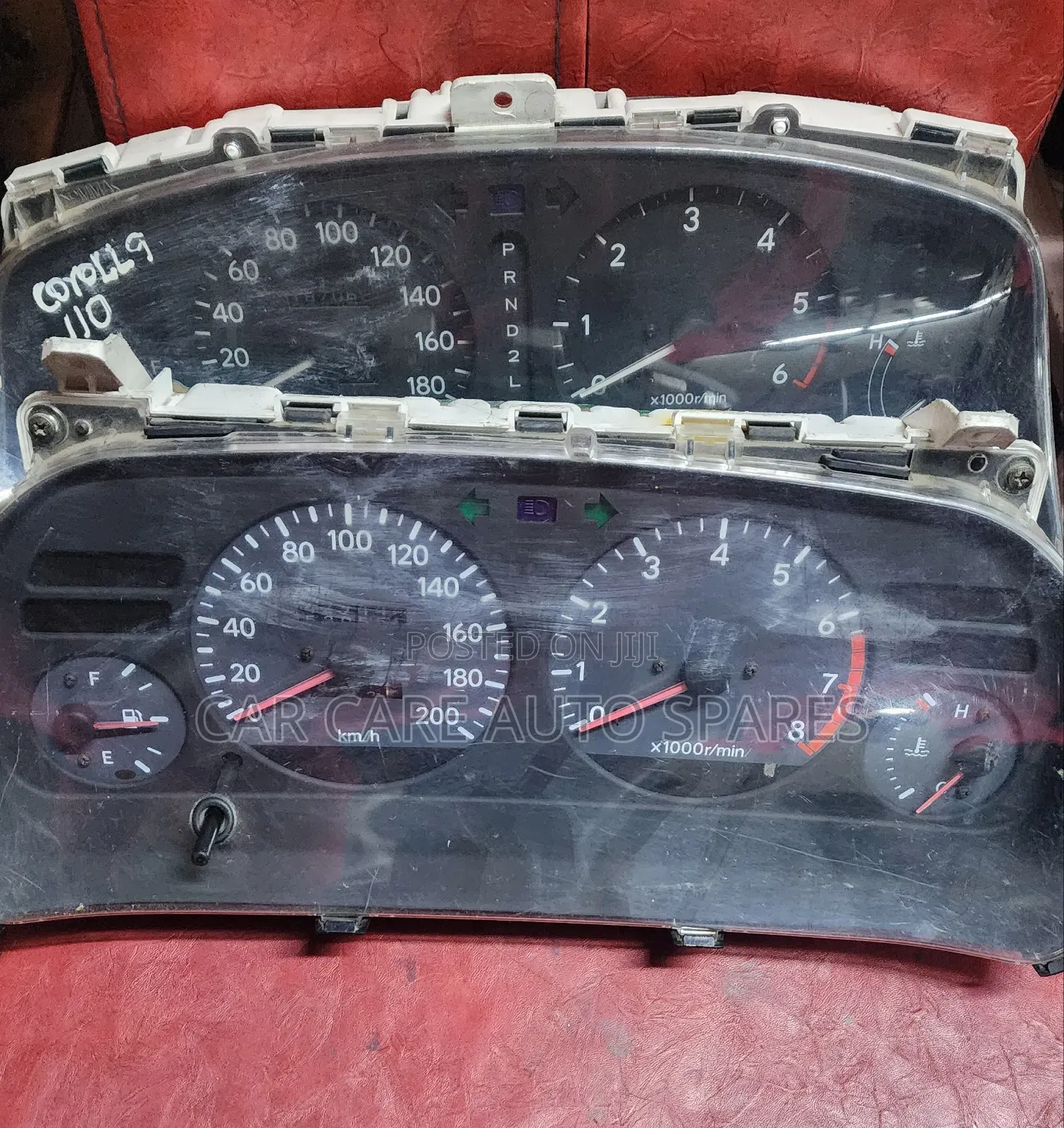 Speedsmeter Clock Toyota 101, 100