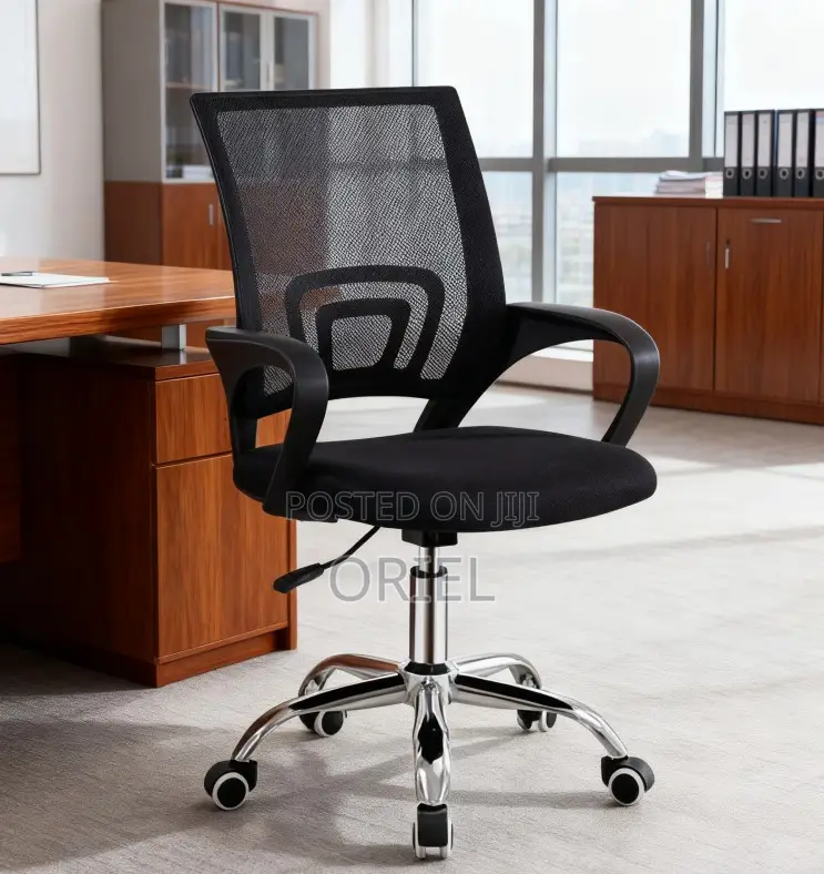 Office Chairs; Mesh Back Task Chair for Clerical Work
