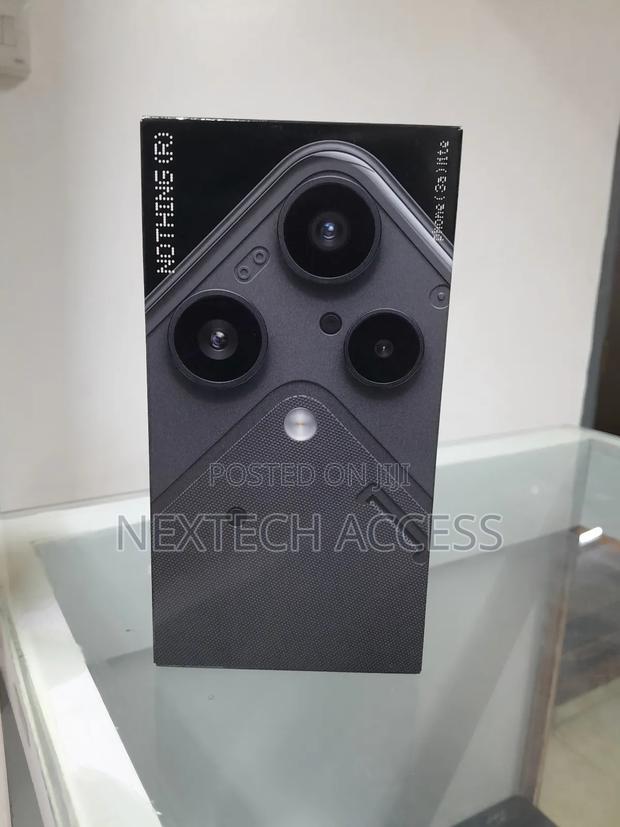 New Nothing Phone 3a 256 GB Black - main view