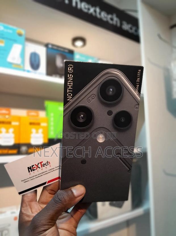 New Nothing Phone 3a 256 GB Black - thumbnail 2