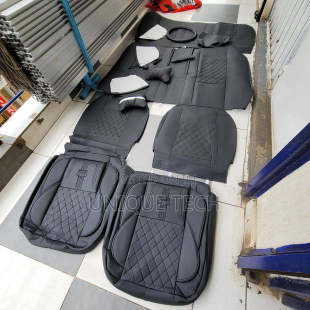 Universal 5 Seater Car Leather Seat Covers