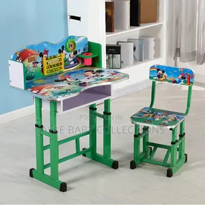 Adjustable Kids Study Desk Chair | Ergonomic Learning for 3-12 Yrs