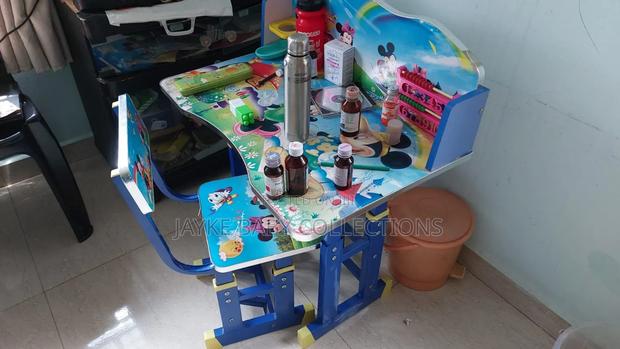 Adjustable Kids Study Desk Chair | Ergonomic Learning for 3-12 Yrs - thumbnail 4