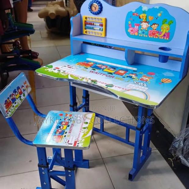 Adjustable Kids Study Desk Chair | Ergonomic Learning for 3-12 Yrs - thumbnail 6