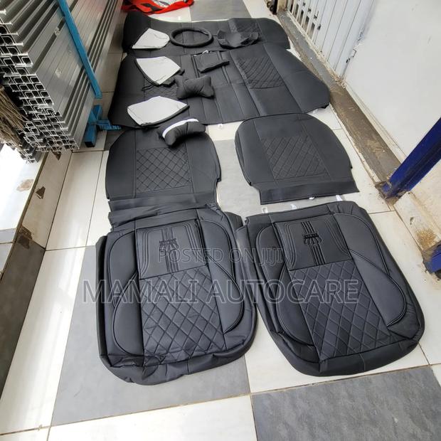 5 Seater Leather Seat Cover Set