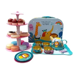 Tea Party Fun? Kids Safari Tea Set Dessert Kit
