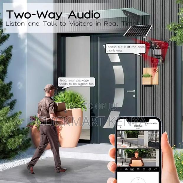 Solar 4g CCTV Camera 3 Lens - thumbnail 6