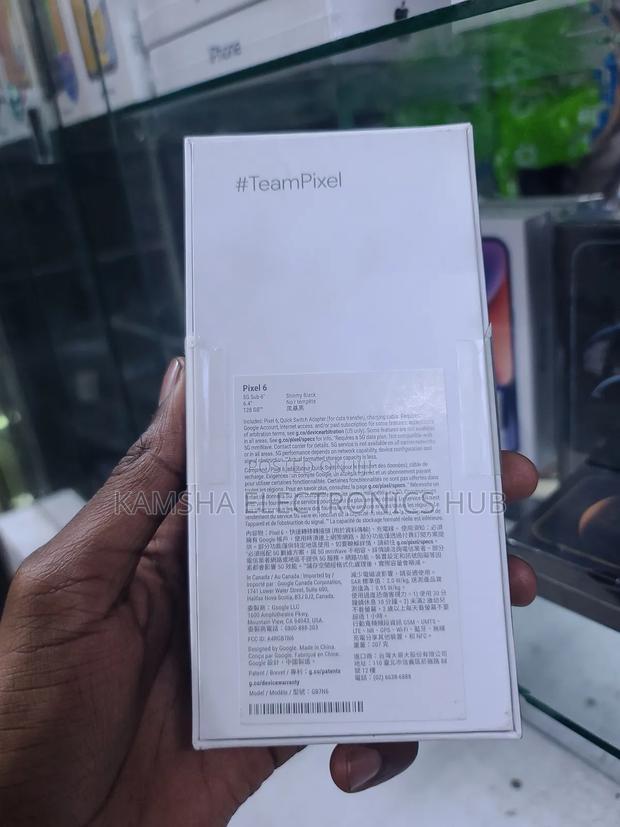New Google Pixel 6 128 GB Black - thumbnail 3