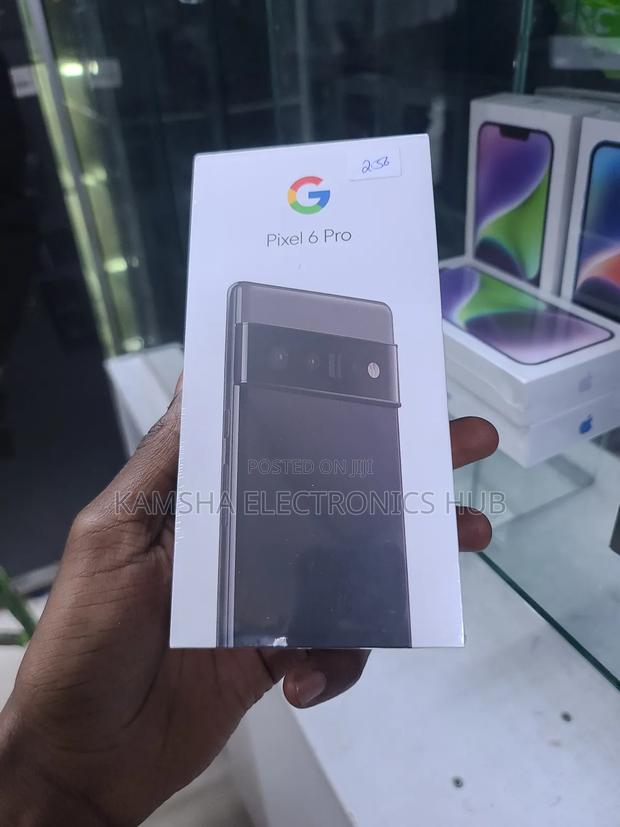 New Google Pixel 6 Pro 256 GB Black - main view
