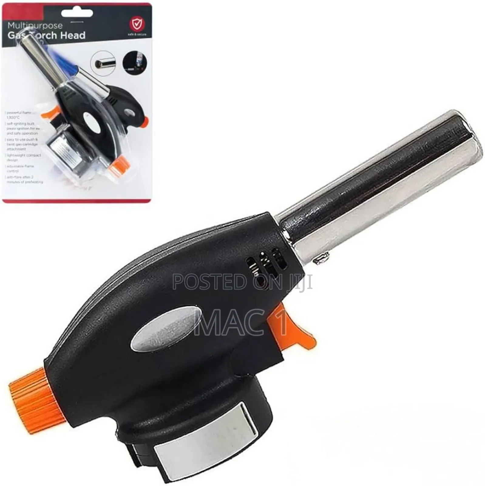 Multipurpose Gas Torch Head – Adjustable Flame Blow Torch