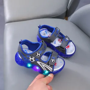 Boys Led Open Shoes. Sizes 21-30. Delivery Services Available.