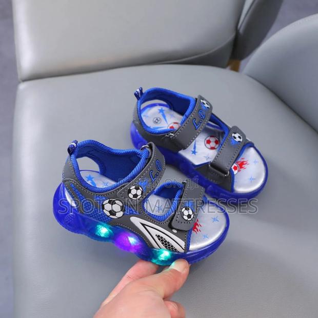 Boys Led Open Shoes. Sizes 21-30. Delivery Services Available. - thumbnail 4