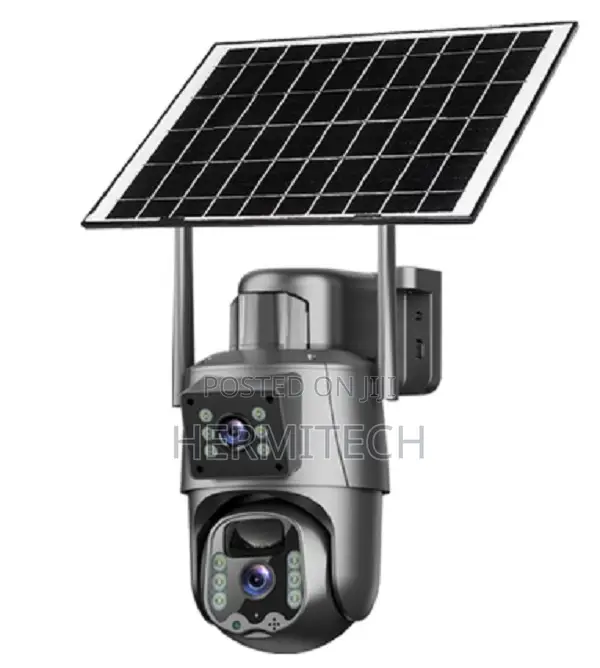 V380pro Solar Wifi 4g Security Camera Dual Lens Alarm Sd Card