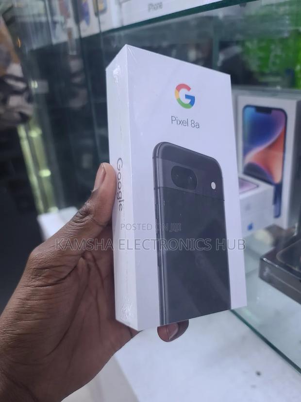 New Google Pixel 8a 128 GB Black - main view