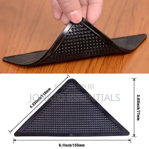 Non-Slip Rug Grippers 4pcs - Anti-Skid Carpet Corner Pads Nairobi