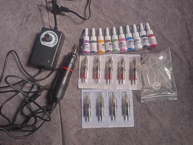 Tattoo Pen Machine With Inks - thumbnail 3