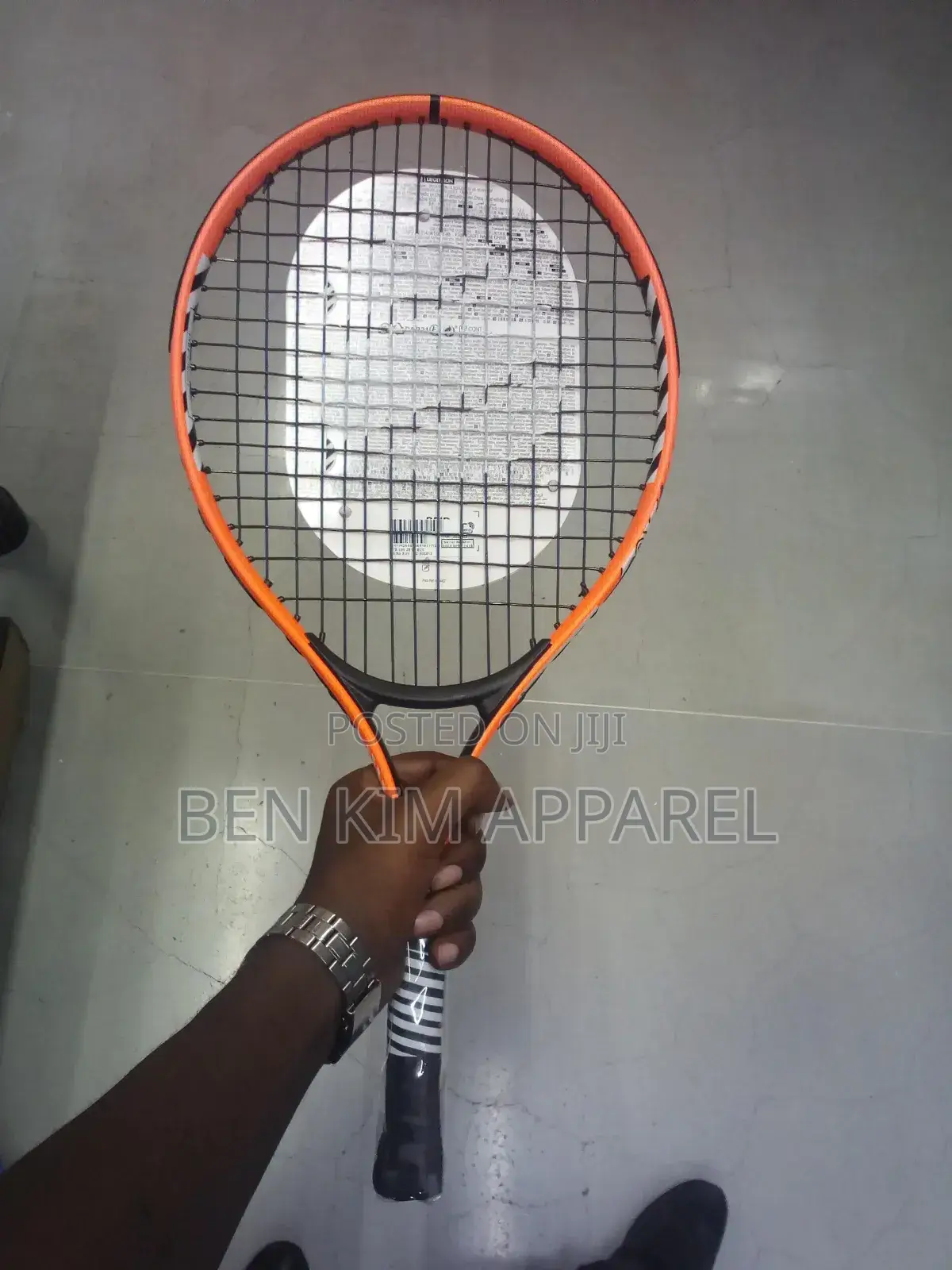 Aluminum Frame Durable Kids 21" Tennis Racket 108cm to 115cms Tall