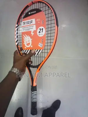 Aluminum Frame Durable Kids 21" Tennis Racket 108cm to 115cms Tall