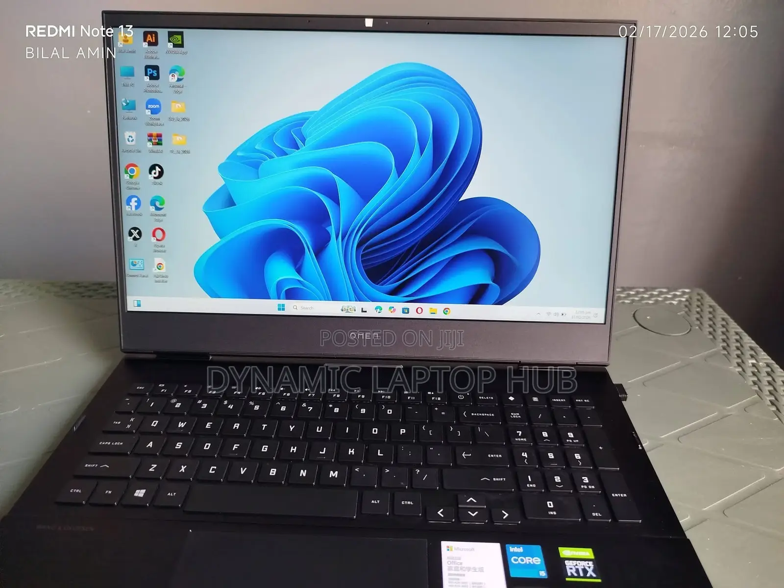 Laptop HP Omen 16 16GB Intel Core i5 SSD 512GB