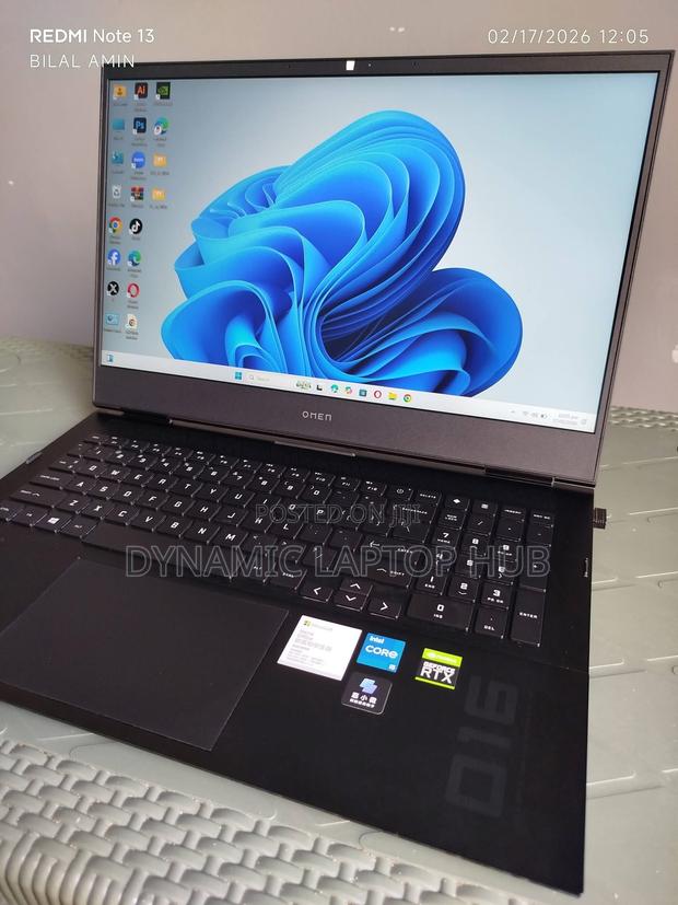 Laptop HP Omen 16 16GB Intel Core i5 SSD 512GB - thumbnail 3