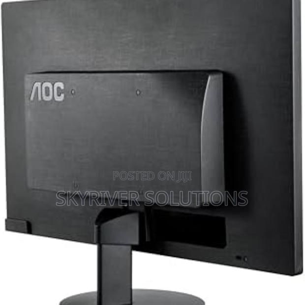 "Aoc E970swn 18.5"" Hd Monitor, Black Color