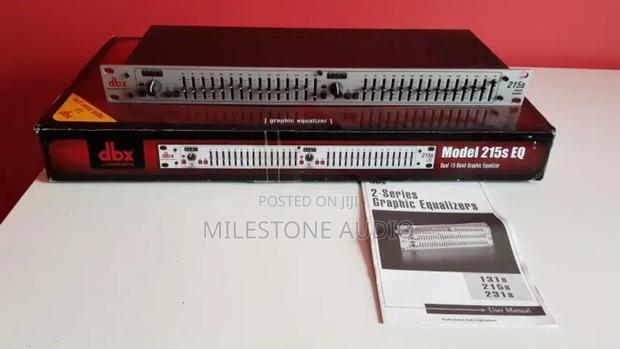 DBX 215s Equaliser - main view