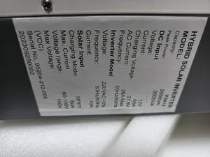 Solamarx 2.5kva 12v Hybrid Inverter