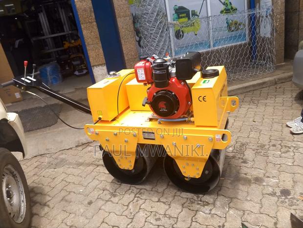 Double Drum Vibratory Drum Roller - main view