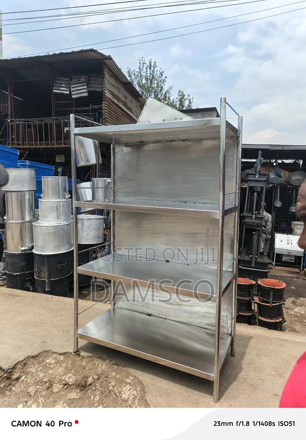 Kitchen Rack Stainless Steel - main view