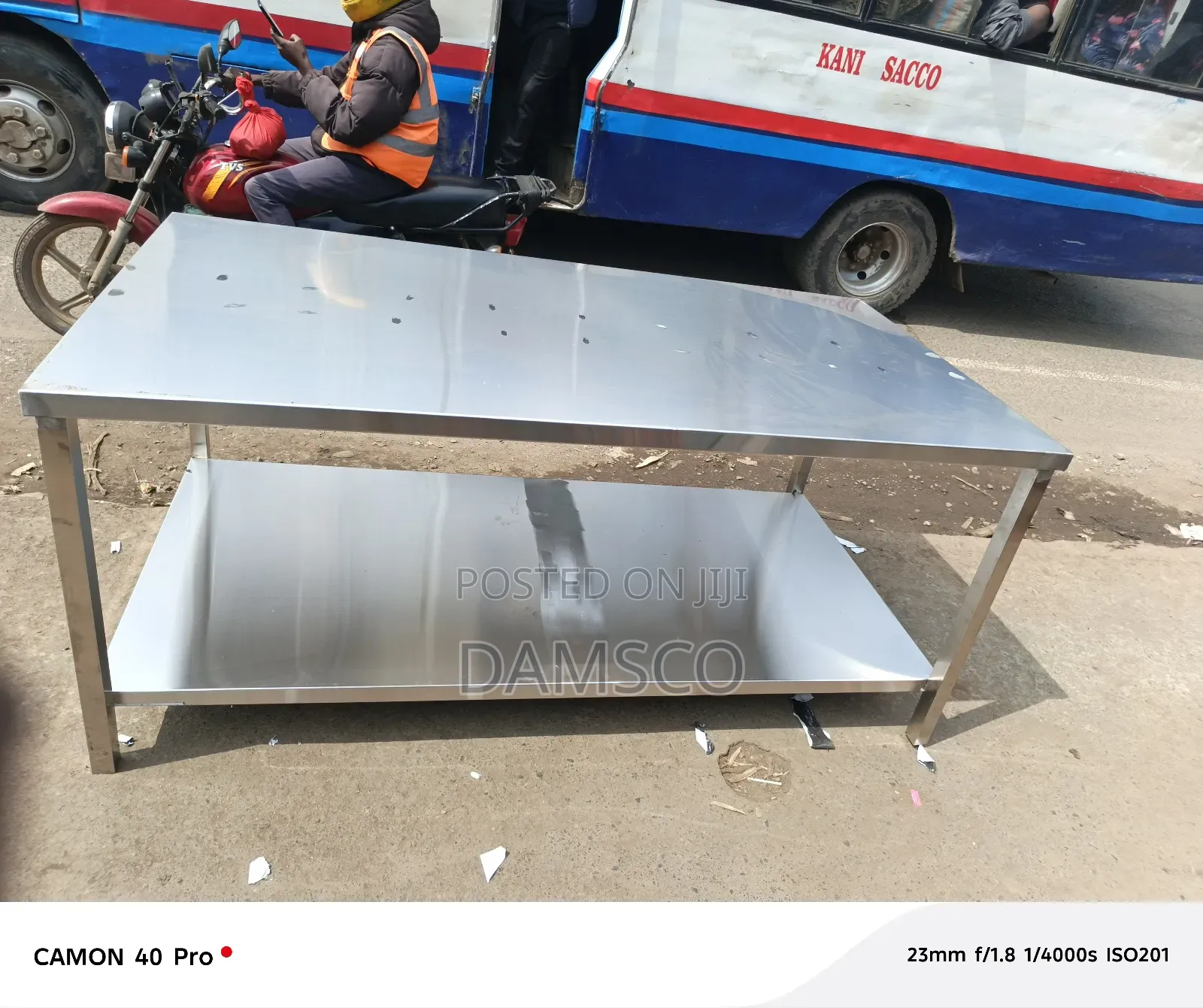 Working Table Stainless Steel 3*6ft