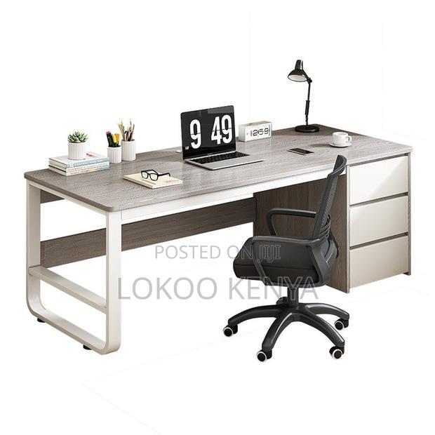 Office Desk ; Computer Office Desk With Drawer - thumbnail 2
