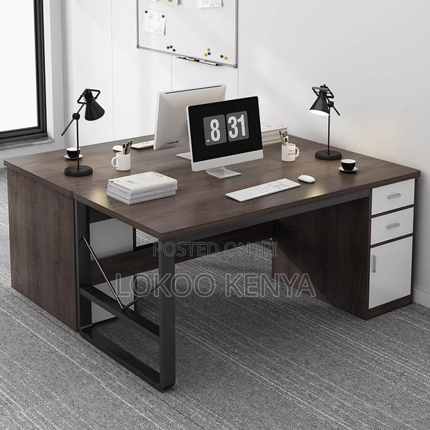 Office Desk ; Computer Office Desk With Drawer - thumbnail 5
