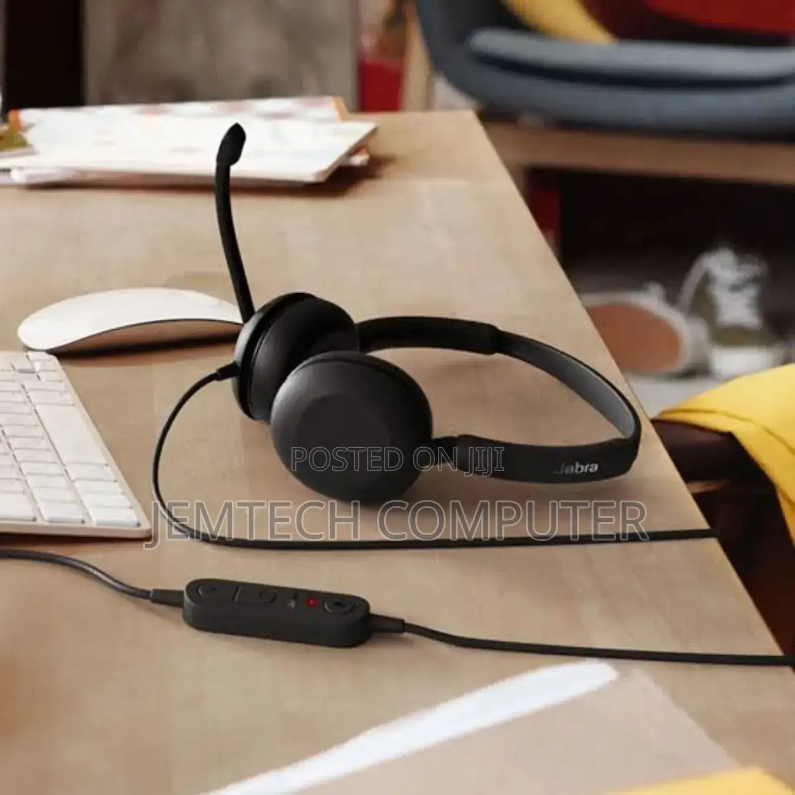 Jabra Evolve 10, Stereo,Usb-A, Leatherettes, Black Noise Cancelling