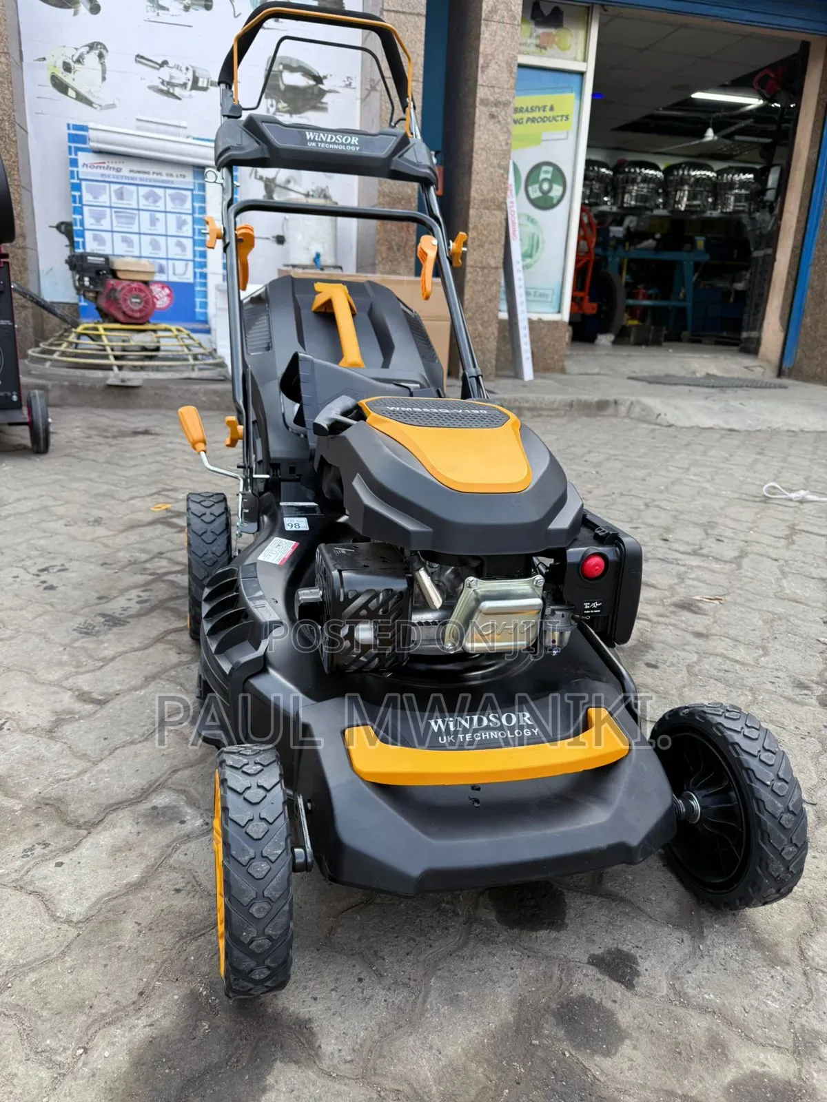👉 Windsor Lx Technology Petrol Lawn Mower – Heavy Duty
