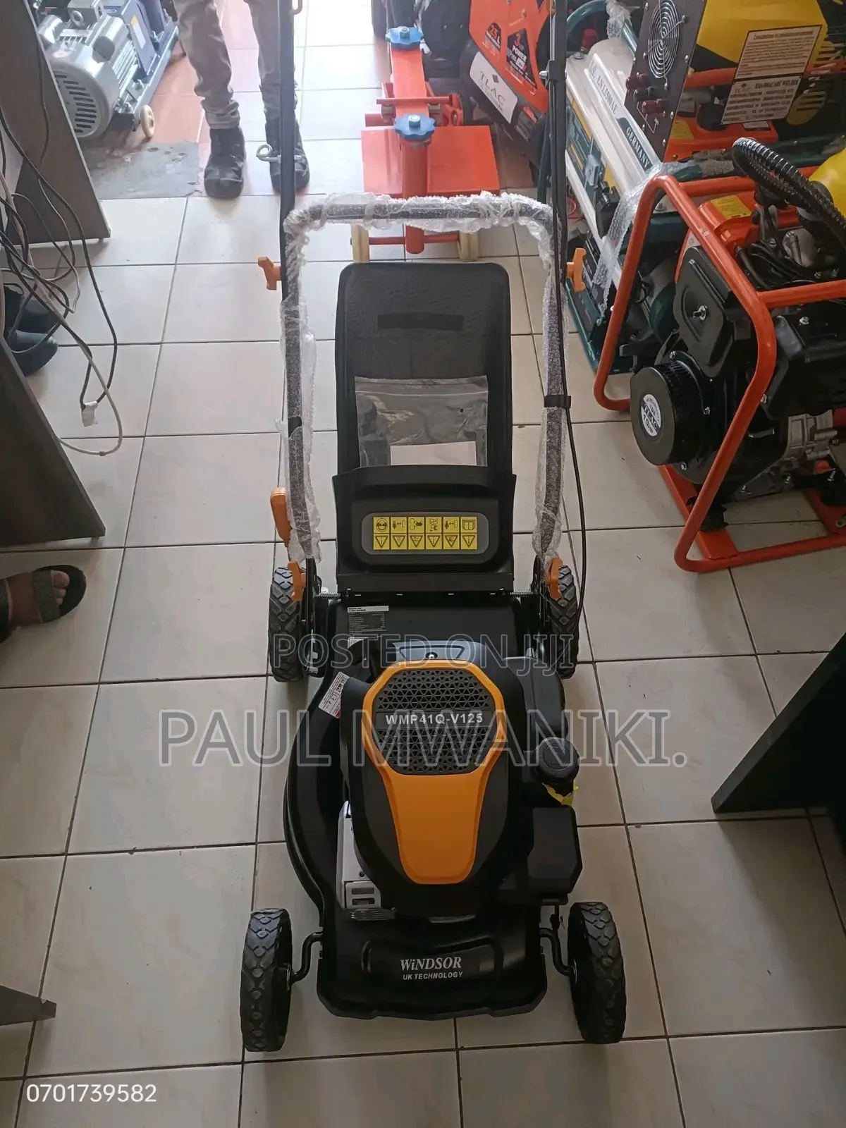 👉 Windsor Lx Technology Petrol Lawn Mower – Heavy Duty