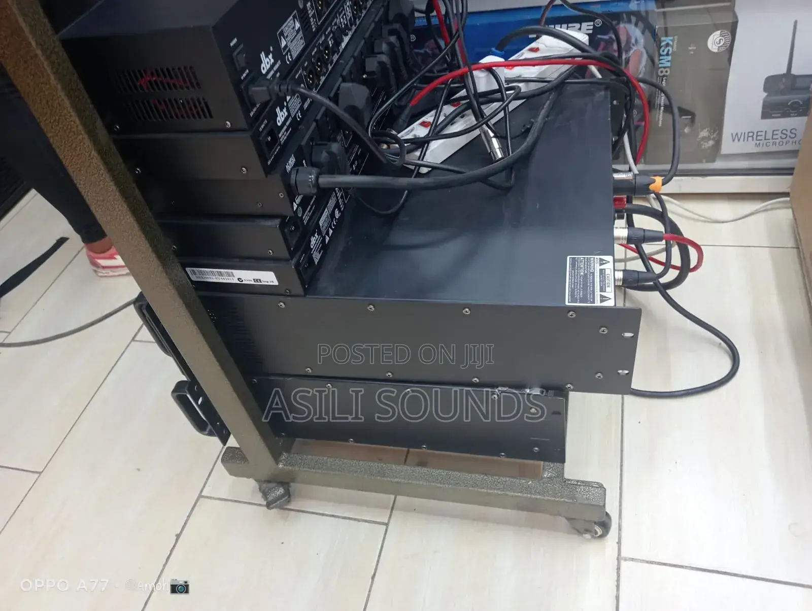 Professional Audio Rack