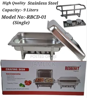 Single Partition Chafing Dish - Rd