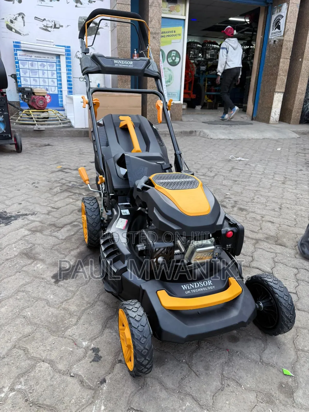 👉 Windsor Lx Technology Petrol Lawn Mower – Heavy Duty