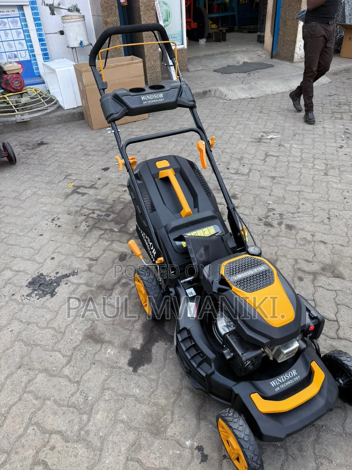 👉 Windsor Lx Technology Petrol Lawn Mower – Heavy Duty