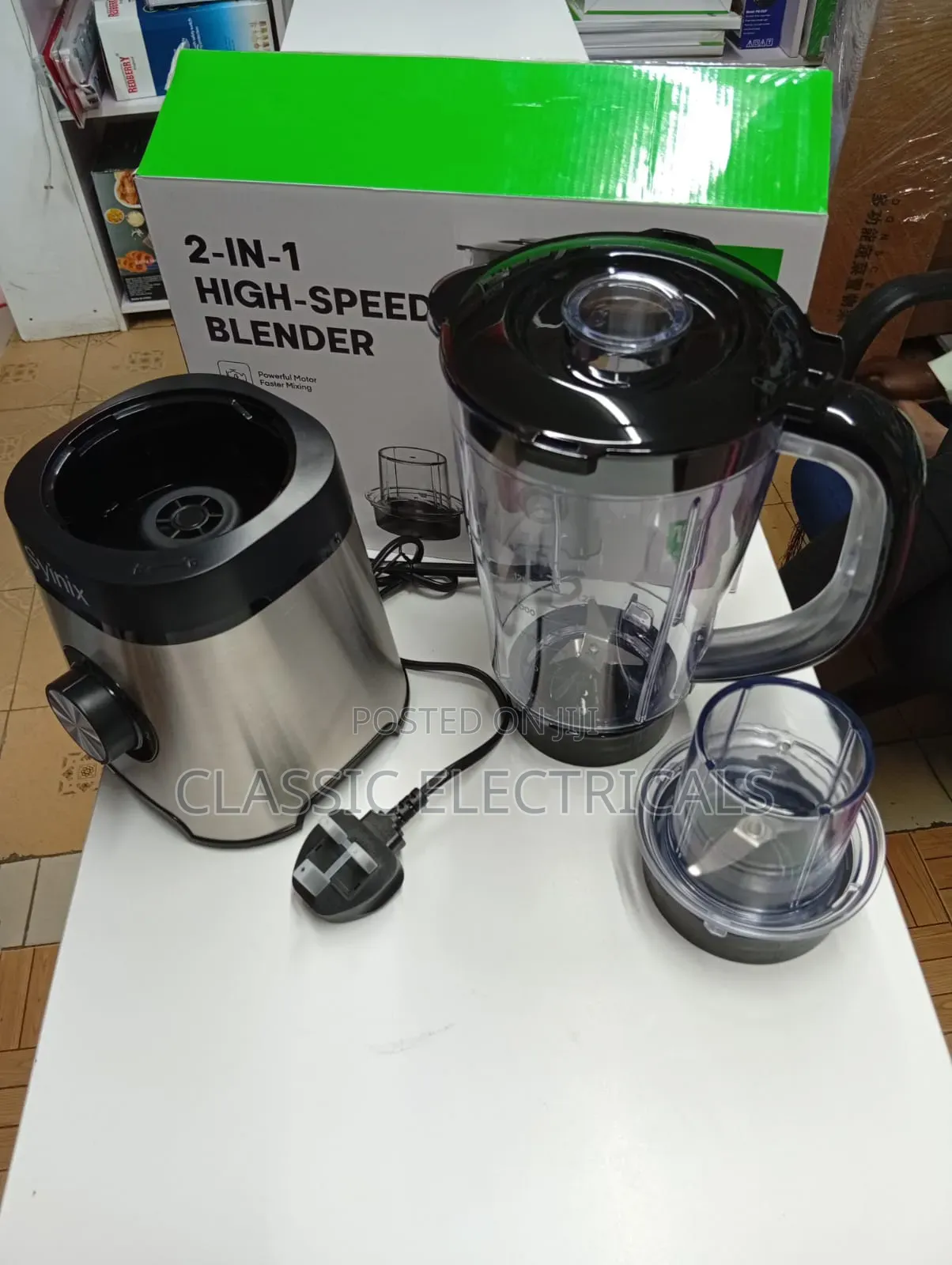 Syinix 2 in 1 High Speed Blender