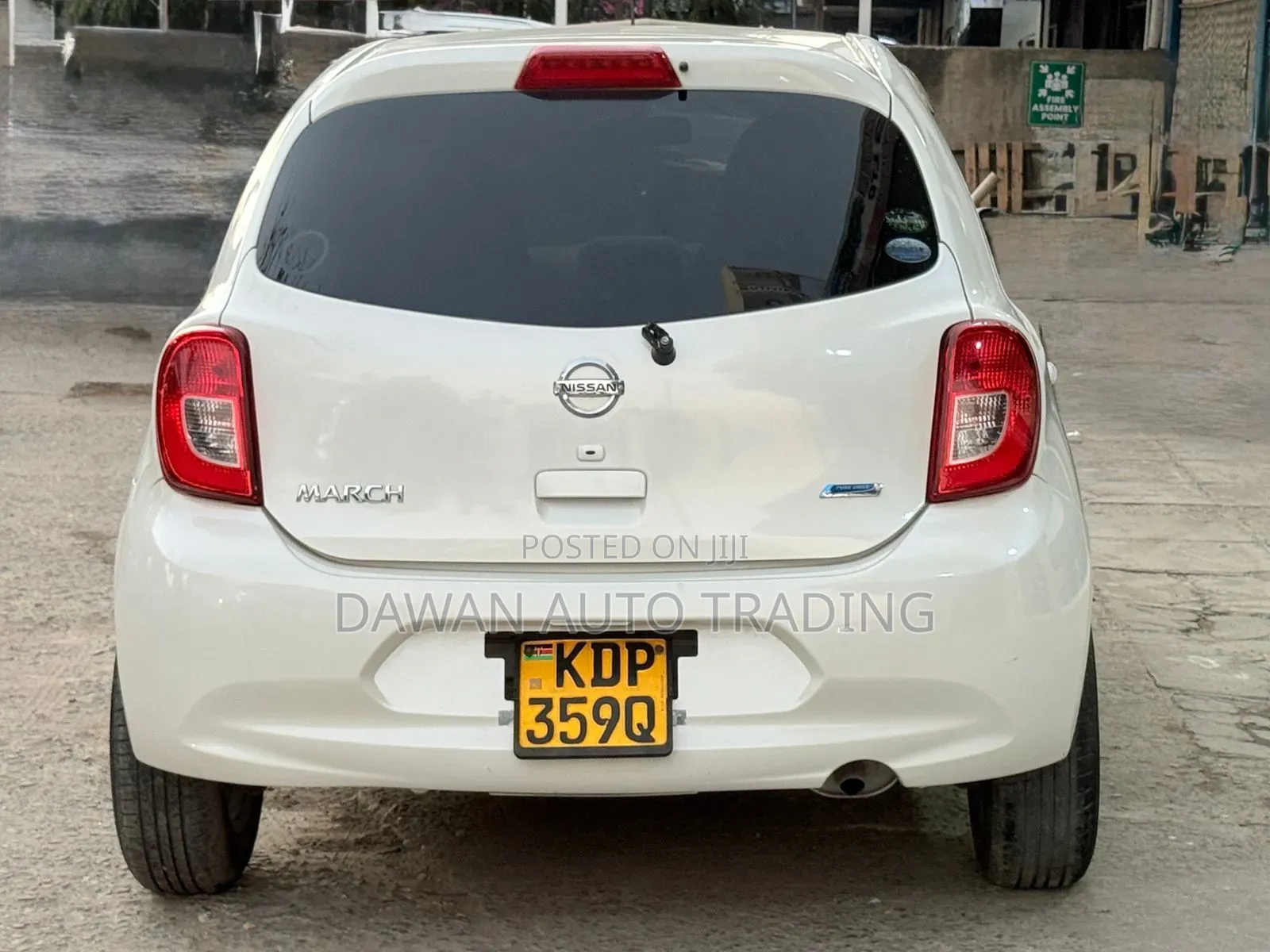Nissan March 2017 White
